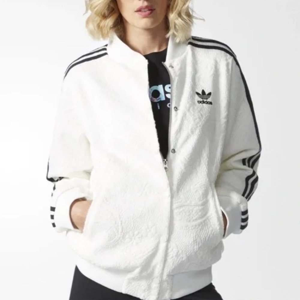 Adidas Lace Bomber Jacket